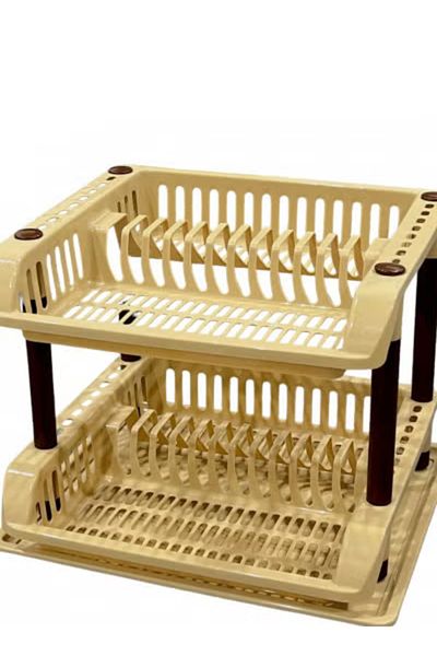 co arma 2-Tier Dish Drying Rack and Drainer