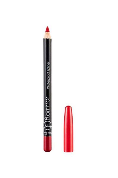 Flormar Waterproof Lipliner Pencil 233 Dramatteic Red