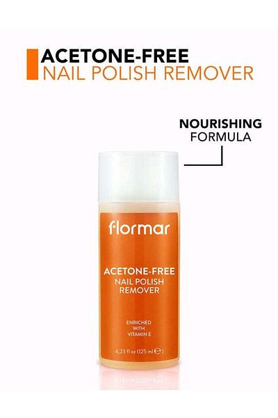 Flormar Acetone Free Nail Polish Remover Orange