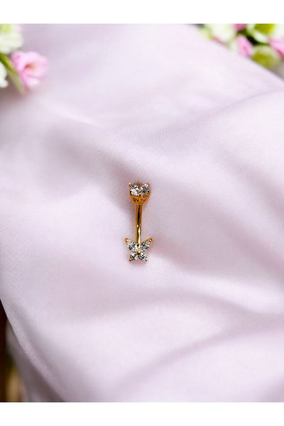 Takayrum Steel Tiny Butterfly Belly Piercing