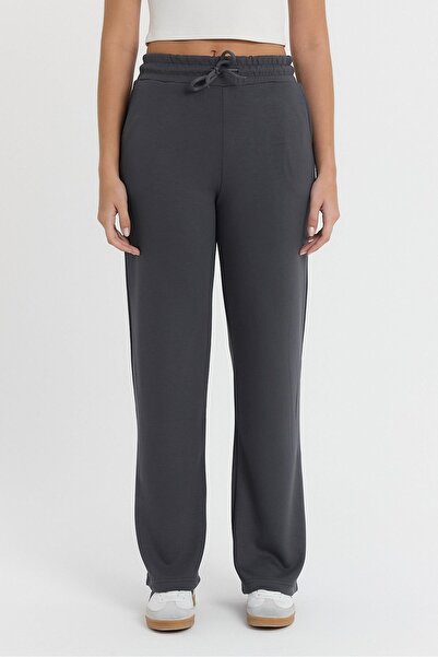 GIYOLA بنطلون رياضي من قماش المودال مع خصر مطاطي