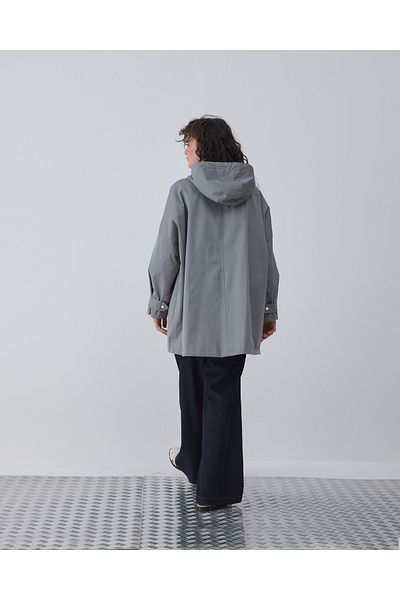 BEWS Georgia Hooded Short Trench Coat
