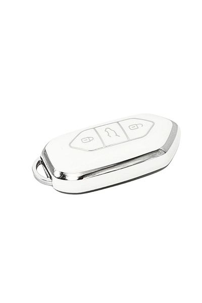 GMA KEYS Togg T10X Smart Nano Protection Key Lock - White/Silver/Silver High Quality
