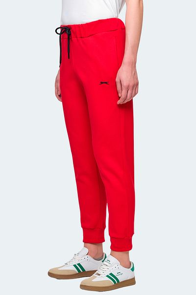 Slazenger Pantaloni de trening pentru femei VETERAN RBN roșii