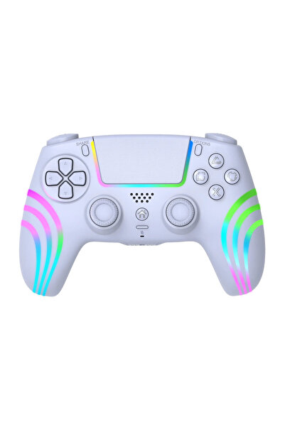 Dobe PlayStation 4 ve PC için RGB LED Kablosuz Kontrol Cihazı