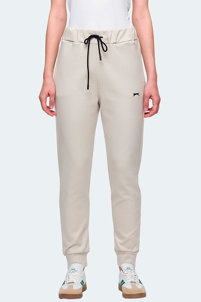Slazenger Pantaloni de trening pentru femei VETERAN RBN Ecru