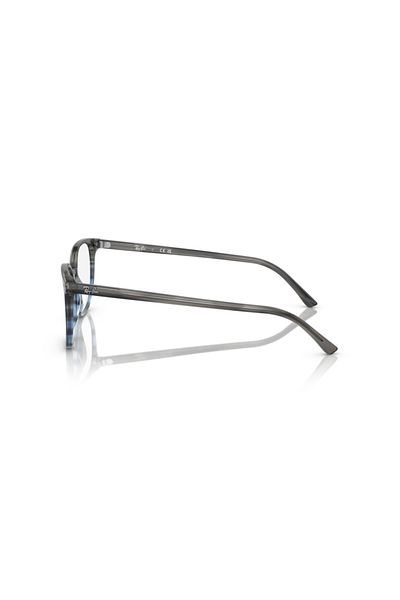 Ray-Ban Ray Ban Vista Unisex Irregular Eyeglasses- Rb 5397 - Lense Size:48mm - Striped Gray Gradient Blu
