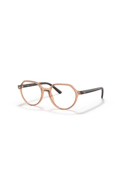 Ray-Ban Ray Ban Jr. Vista Unisex Square Eyeglasses- Rb 9095v - Lense Size:47mm - Transparent Brown