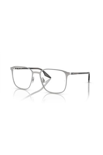Ray-Ban Ray Ban Vista Unisex Square Eyeglasses- Rb 6512 - Lense Size:52mm - Brushed Silver