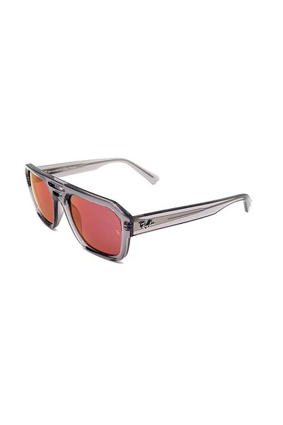 Ray-Ban 0RB4397 6684D054 Unisex Acetate Transparent grey Irregular full frame for Adult