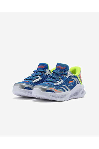 SKECHERS Meteor-lıghts - Brısk-beams Büyük Erkek Çocuk Mavi Işıklı Spor Ayakkabı 403848l Blyl