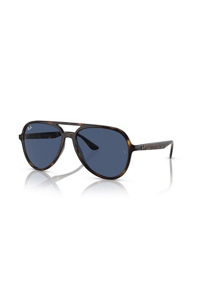 Ray-Ban Ray Ban Unisex Pilot Sunglasses- Rb 4376 - Lense Size:57mm - Havana