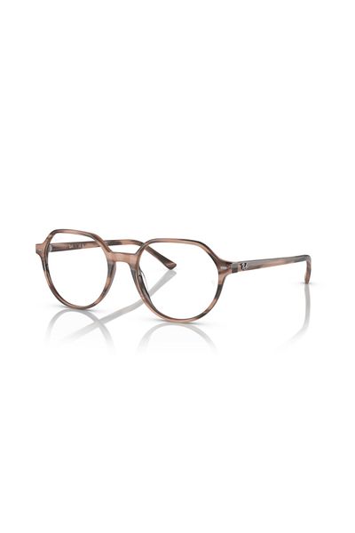 Ray-Ban Ray Ban Vista Unisex Square Eyeglasses- Rb 5395 - Lense Size:51mm - Striped Pink