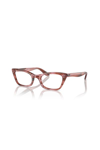 Ray-Ban Ray Ban Vista Woman Cat Eye Eyeglasses- Rb 5499 - Lense Size:49mm - Striped Pink