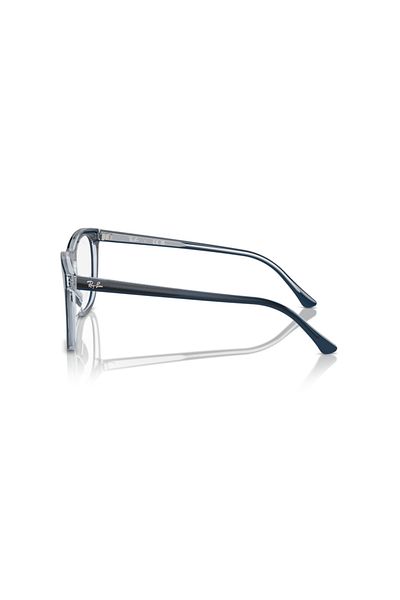 Ray-Ban Ray Ban Vista Unisex Square Eyeglasses- Rb 2210v - Lense Size:51mm - Blu On Transparent Blu