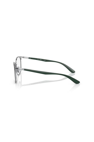 Ray-Ban Ray Ban Vista Unisex Square Eyeglasses- Rb 6486 - Lense Size:52mm - Grey On Silver