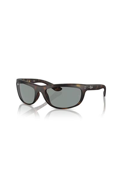 Ray-Ban Ray Ban Man Rectangle Balorama Sunglasses- Rb 4089 - Lense Size:62mm - Matte Havana