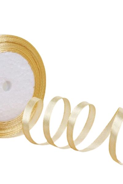 shop Satin Ribbon 2 cm 10 Meters Dark Beige