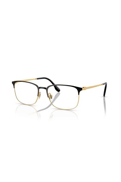 Ray-Ban Ray Ban Vista Unisex Square Eyeglasses- Rb 6494 - Lense Size:54mm - Black On Gold