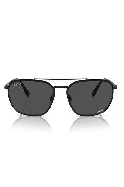 Ray-Ban Ray Ban Unisex Square Sunglasses- Rb 3708 - Lense Size:56mm - Black