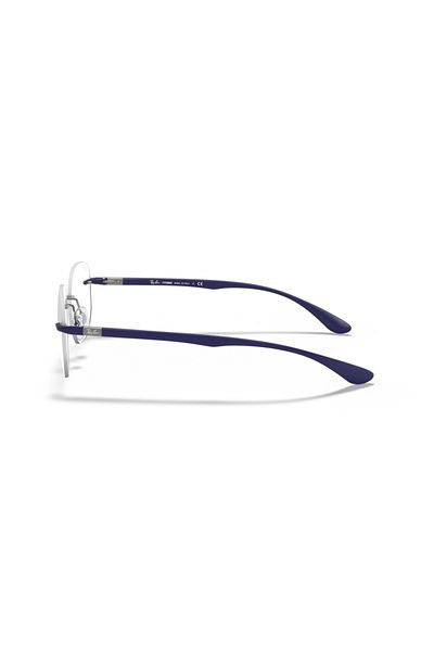 Ray-Ban Ray Ban Vista Unisex Irregular Eyeglasses- Rb 8766 - Lense Size:51mm - Silver