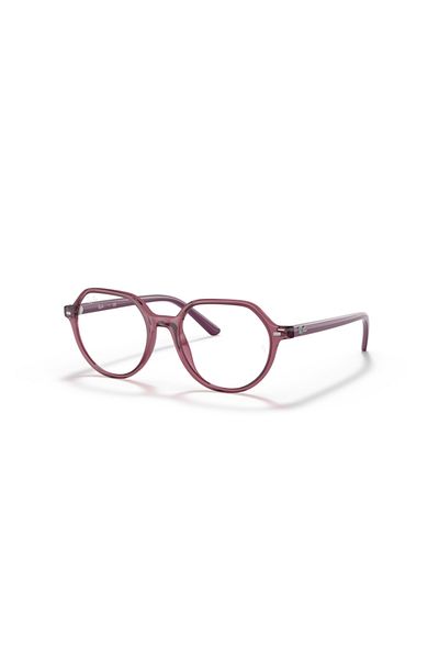 Ray-Ban Ray Ban Jr. Vista Unisex Square Eyeglasses- Rb 9095v - Lense Size:47mm - Transparent Pink