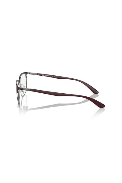Ray-Ban Ray Ban Vista Unisex Square Eyeglasses- Rb 6518 - Lense Size:55mm - Brown On Gunmetal