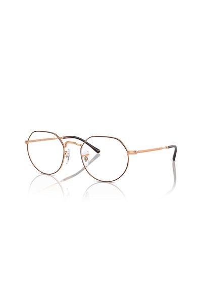 Ray-Ban Ray Ban Vista Unisex Irregular Eyeglasses- Rb 6465 - Lense Size:49mm - Havana On Rosegold