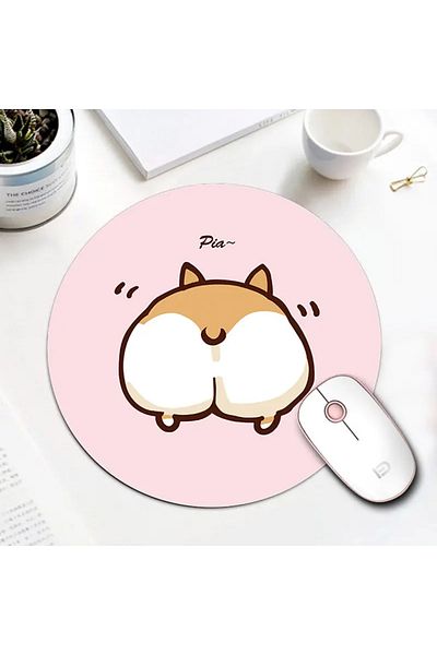 Generic Round Anti-Slip Mouse Pad Model 40