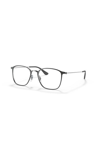 Ray-Ban Ray Ban Vista Unisex Square Eyeglasses- Rb 6466 - Lense Size:51mm - Gray On Gunmetal