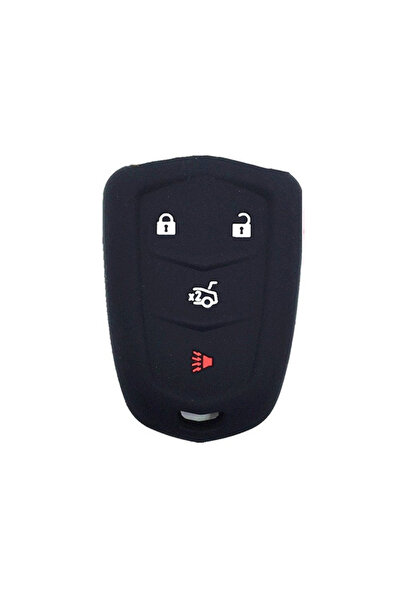 Generic غطاء سيليكون لمفتاح سيارة كاديلاك