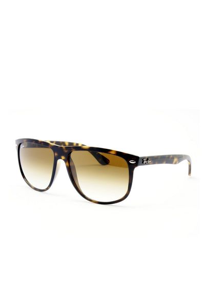 Ray-Ban Ray Ban Man Square Boyfriend Sunglasses- Rb 4147 - Lense Size:56mm - Light Havana