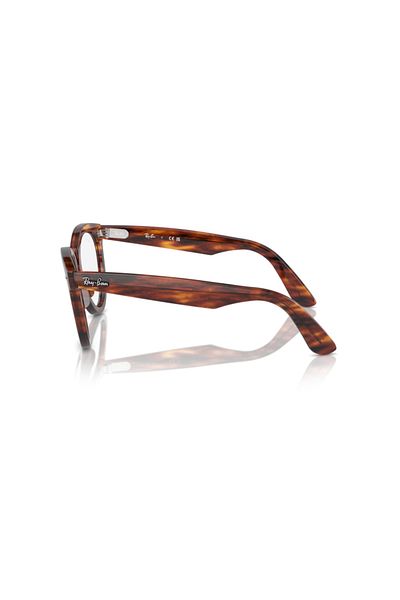 Ray-Ban Ray Ban Vista Unisex Oval Eyeglasses- Rb 2241v - Lense Size:51mm - Striped Havana