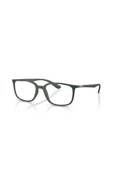 Ray-Ban Ray Ban Vista Unisex Square Eyeglasses- Rb 7208 - Lense Size:52mm - Matte Green