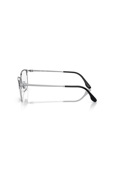 Ray-Ban Ray Ban Vista Unisex Square Eyeglasses- Rb 6494 - Lense Size:54mm - Black On Silver
