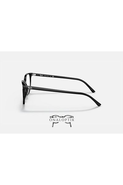 Ray-Ban Ray Ban Vista Unisex Irregular Eyeglasses- Rb 5397 - Lense Size:50mm - Black