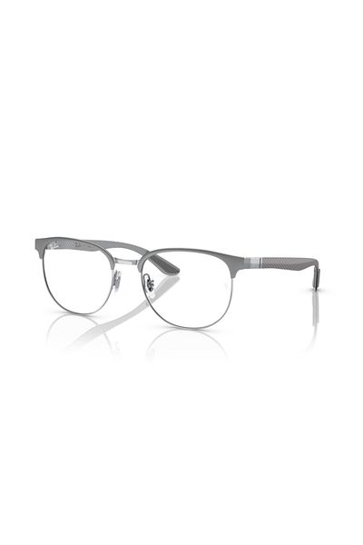 Ray-Ban Ray Ban Vista Unisex Irregular Eyeglasses- Rb 8422 - Lense Size:52mm - Grey On Silver