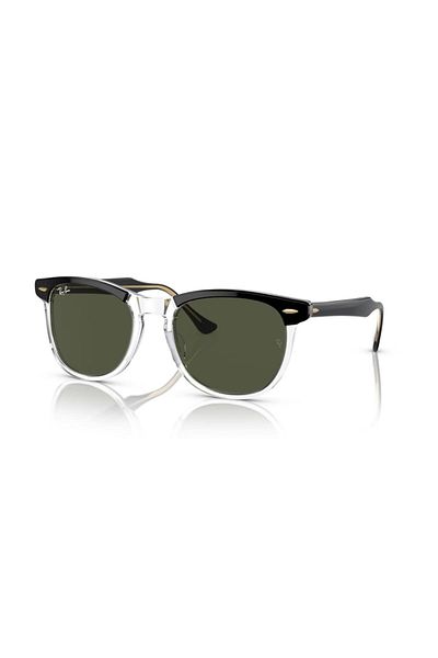 Ray-Ban Ray Ban Unisex Pillow Eagleeye Sunglasses- Rb 2398 - Lense Size:53mm - Black On Transparent