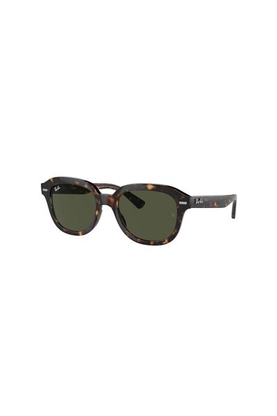 Ray-Ban Ray Ban Unisex Square Erik Sunglasses- Rb 4398 - Lense Size:53mm - Havana