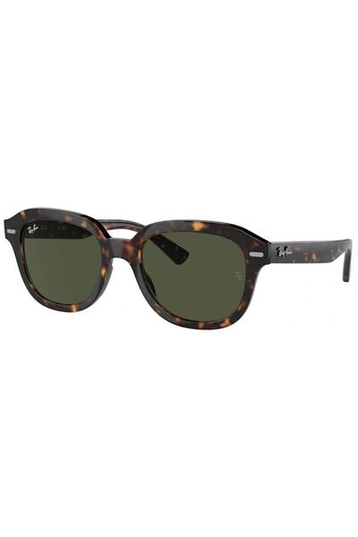 Ray-Ban Ray Ban Unisex Square Erik Sunglasses- Rb 4398 - Lense Size:51mm - Havana