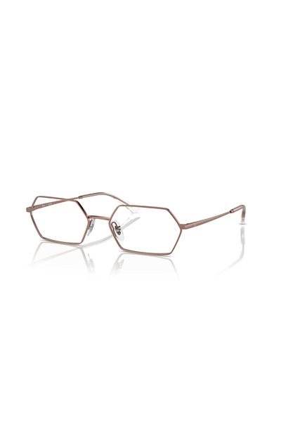 Ray-Ban Ray Ban Vista Unisex Rectangular Eyeglasses- Rb 6528 - Lense Size:54mm - Copper