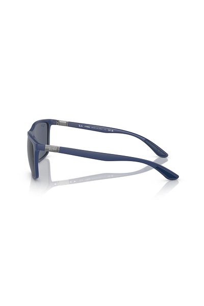 Ray-Ban Ray Ban Man Rectangle Sunglasses- Rb 4385 - Lense Size:58mm - Matte Blue