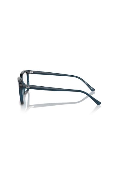 Ray-Ban Ray Ban Vista Unisex Rectangular Eyeglasses- Rb 7239 - Lense Size:52mm - Opal Dark Blue