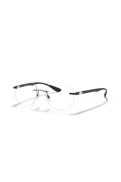 Ray-Ban Glasses Frame Model Rx8766 1128 51 Matte Dark Gunmetal For Unisex