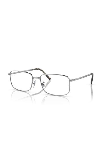 Ray-Ban Ray Ban Vista Unisex Rectangular Eyeglasses- Rb 3717v - Lense Size:54mm - Silver