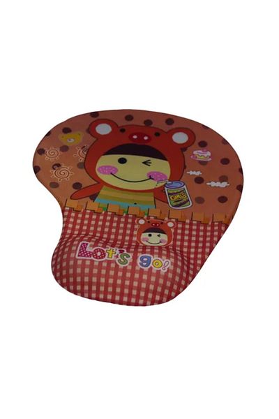 Generic CARTOON MOUSE PAD WITH GEL WRIST SUPPORT 10