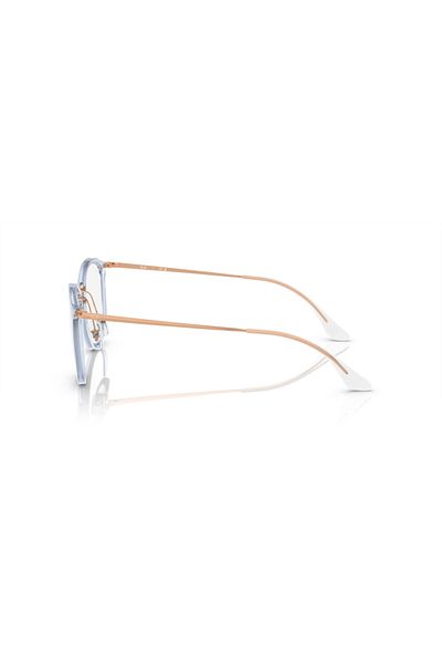 Ray-Ban Ray Ban Vista Woman Phantos Eyeglasses- Rb 7140 - Lense Size:49mm - Transparent Light Blue