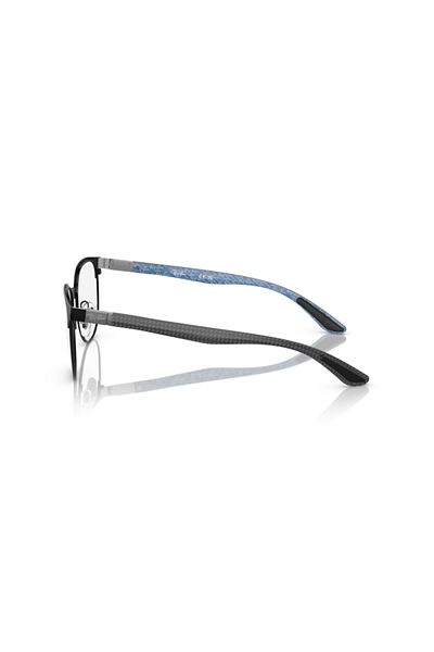 Ray-Ban Ray Ban Vista Unisex Irregular Eyeglasses- Rb 8422 - Lense Size:52mm - Matte Black On Black