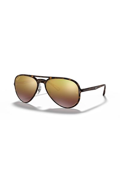 Ray-Ban Ray Ban Unisex Pilot Sunglasses- Rb 4320ch - Lense Size:58mm - Light Havana