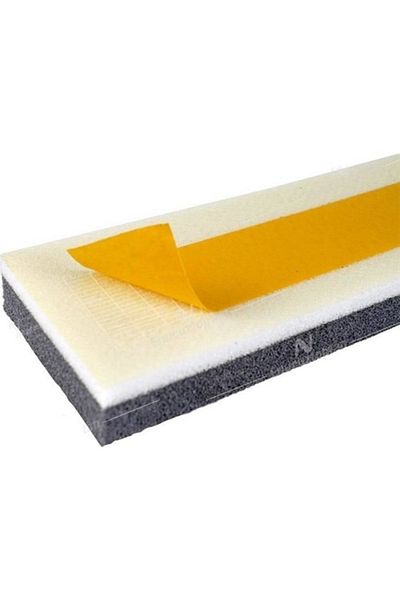 ENTEMA ALÜMİNYUM 5 Pieces Door Threshold Sponge Adhesive Foam Heat Insulation 1 Mt
